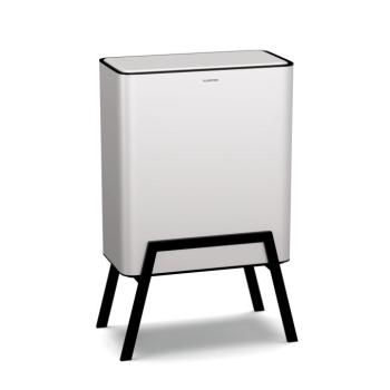 Klarstein Yuma hulladékgyűjtő, 30 l, belső kosár, szagszűrő, lábak, gombbal nyitható kép