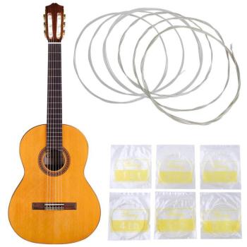 Klasszikus gitárhúrok, nylon, 6 db kép