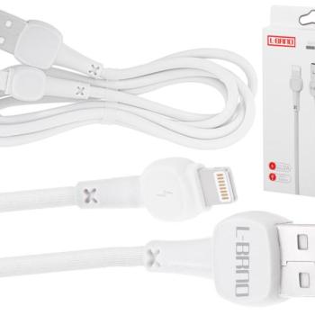L-brno USB-Lightning kábel, 100cm, fehér kép