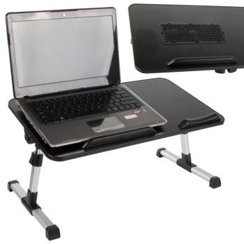 Laptop asztal ventilátorral kép