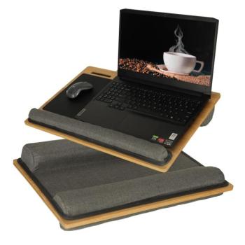 Laptoptartó fa állvány kép