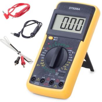 LCD multiméter kép