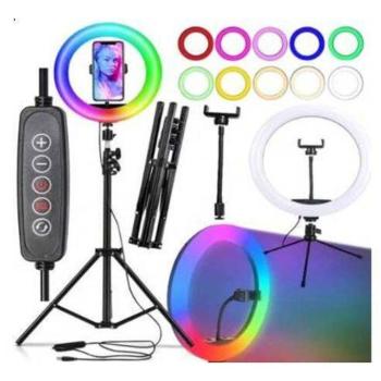 LED RGB lámpa + telefontartó kép