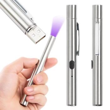 LED UV zseblámpa toll kép