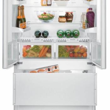 Liebherr ECBN 6256 Beépíthető alul fagyasztós hűtőszekrény, bútorlap nélkül kép