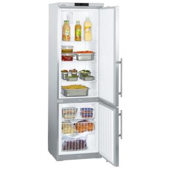 Liebherr egyajtós ipari hűtőszekrény fagyasztóval kép
