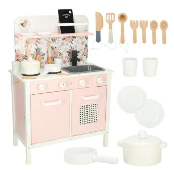  LULILO fából készült konyha rózsaszín kép