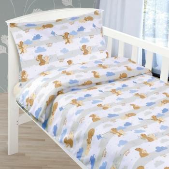 Macis gyermek pamut ágynemű kiságyba, 90 x 135 cm, 45 x 60 cm kép