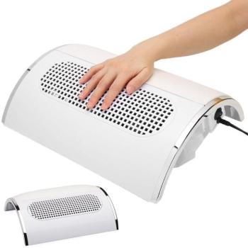 Manikűr porgyűjtő, 40W, 3 ventilátor + 2 táska kép