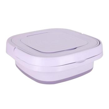 Mini hordozható mosógép 12L lila kép