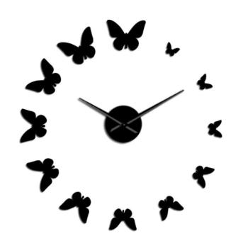 Modern pillangós fali óra kép