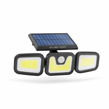 Mozgásérzékelős szolár reflektor (karos, forgatható, 3 COB LED) kép