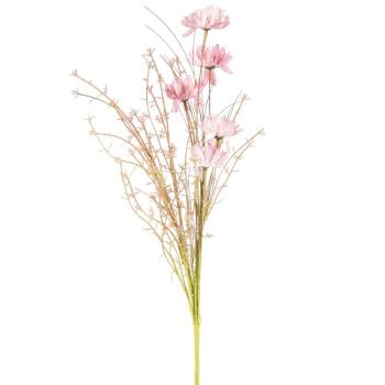 Mű réti virágok, 50 cm, fáradt rózsaszín kép