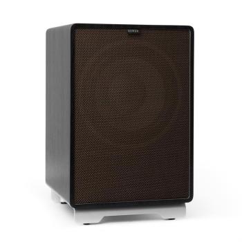 Numan RetroSub aktív subwoofer, 25,4 cm (10"), fekete, fekete-barna burkolat kép