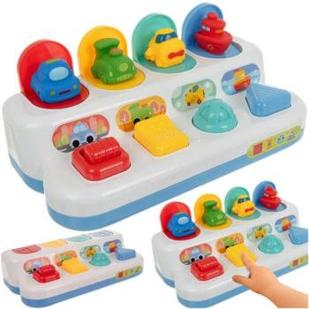 Oktatójáték - ugráló járművek kép