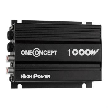 OneConcept 4-csatornás oneConcept X4-A4 erősítő, 600 W, fekete kép