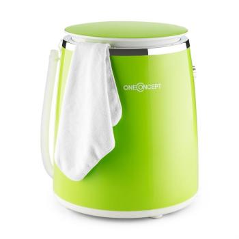 OneConcept Ecowash-Pico, zöld, mini mosógép, centrifuga funkció, 3,5 kg, 260 W kép