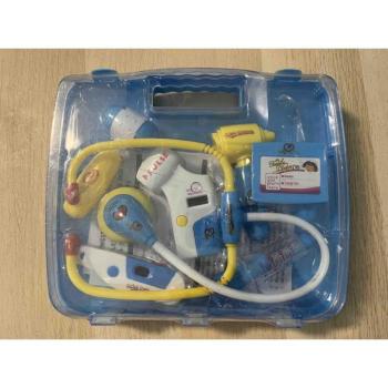 Orvosi készlet bőröndben (kék) - ÉRTÉKCSÖKKENTETT kép