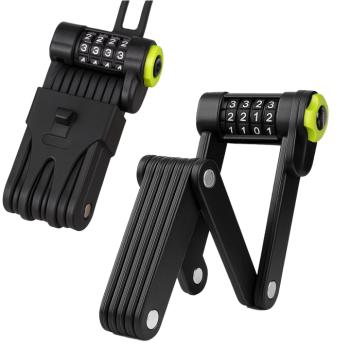 Összecsukható számzáras kerékpárzár kép