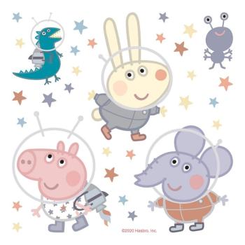 Peppa pig Space öntapadó dekoráció, 30 x 30 cm kép