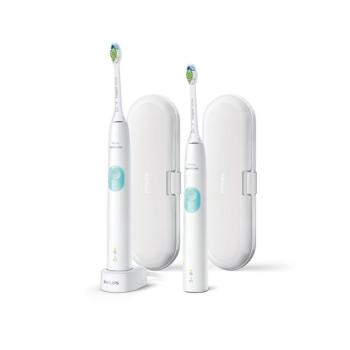 Philips Sonicare ProtectiveClean Series 4300 HX6807/35 szónikus elektromos fogkefe dupla szett, fehér (32114) kép