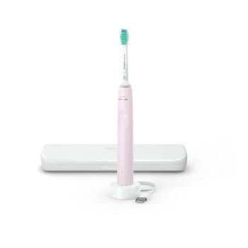 Philips Sonicare S3100 HX3673/11 elektromos fogkefe, rózsaszín utazótokkal (32204) kép