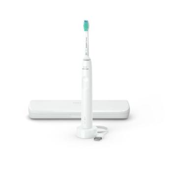 Philips Sonicare S3100 HX3673/13 elektromos fogkefe, fehér utazótokkal (32203) kép