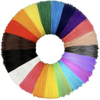 PLA filament készlet 3D tollhoz - 20x3 m kép