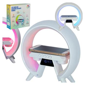 RGB 4 az 1-ben LED lámpa vezeték nélküli hangszóróval kép