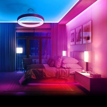 RGB LED szalag - 5 m - 220-240V - 5050 SMD - 30 LED/m - 7,2W/m kép