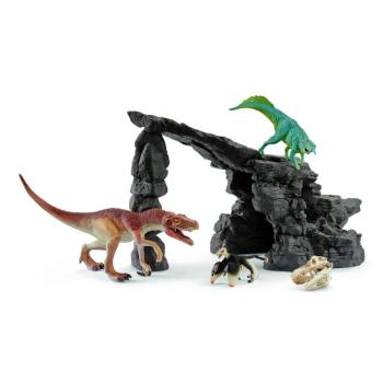 Schleich Barlang dinoszauruszokkal,  28 x 26 x 21 cm kép