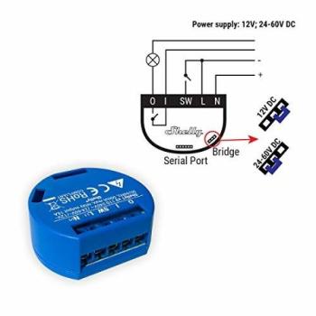 Shelly Wi-Fis relé kép