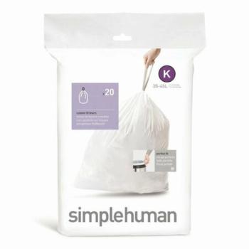 Simplehuman zsák szemeteskosárba K 35-45 l, 20 db kép