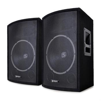 Skytec SL12, passzív hangfal pár, 12" woofer, 200 W/300 W max., 2-sávos bassreflex kép