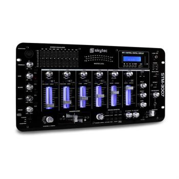 Skytec STM-3007, 6 csatornás DJ keverőpult, bluetooth, USB, SD, MP3 kép