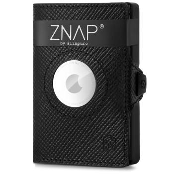 Slimpuro ZNAP Airtag Wallet, 12 kártya, érmés rekesz, 9 x 1,8 x 6 cm (Sz x Ma x Mé), RFID-védelem kép