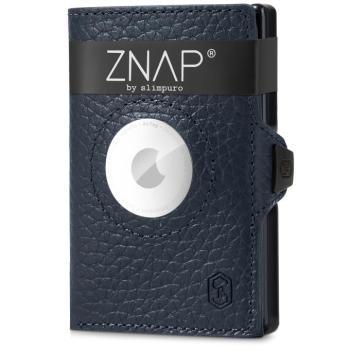 Slimpuro ZNAP Airtag Wallet, 8 kártya, érmés rekesz, 8,9 x 1,5 x 6,3 cm (SZ x Ma x Mé), RFID-védelem kép