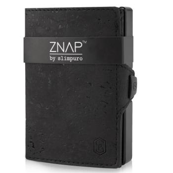 Slimpuro ZNAP, vékony pénztárca, 12 kártya, érmetartó, 8,9 x 1,8 x 6,3 cm (SZ x M x M), RFID védelem kép