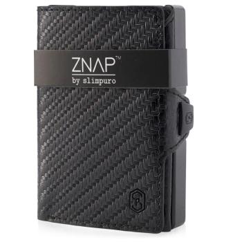 Slimpuro ZNAP, vékony pénztárca, 8 kártya, érme rekesz, 8 x 1,5 x 6 cm (SZ x M x M), RFID védelem kép