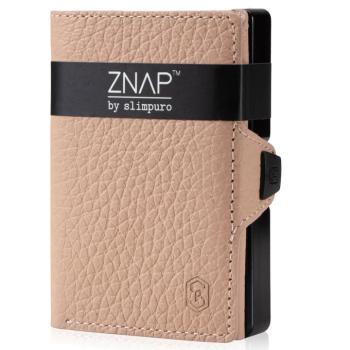 Slimpuro ZNAP, vékony pénztárca, 8 kártya, érmetartó, 8,9 x 1,5 x 6,3 cm (SZ x M x M), RFID védelem kép