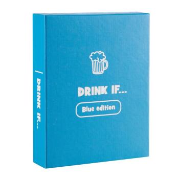 Spielehelden Drink if... Blue Edition, Ivós játék 100+ kérdés, Játékosok száma: 2+, Korhatár: 18+ angol nyelvű kép