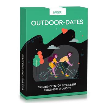 Spielehelden Outdoor Dates kártyajáték pároknak 55 szerelemes randiötlet  esküvői ajándék kép