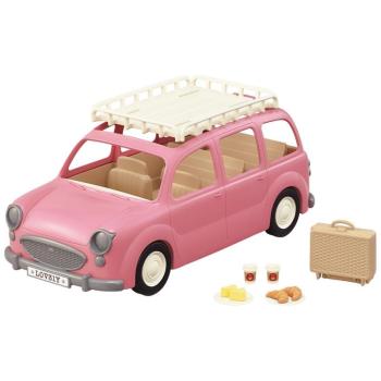 Sylvanian family 5535 Van rózsaszín családi autó kép