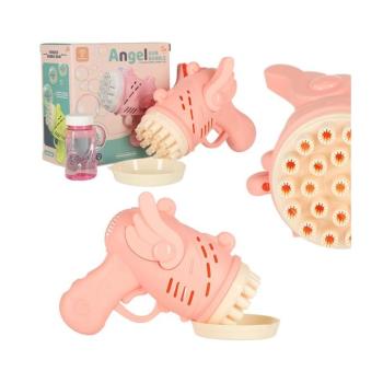 Szappanbuborék fújó pisztoly szárnyakkal - rózsaszín kép