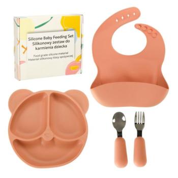 Szilikon baba étkészlet kép