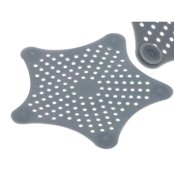 Szilikon lefolyó szűrő, szürke kép