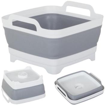 Szilikon összecsukható tál 8L kép