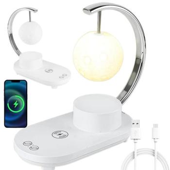 Színes éjszakai LED lámpa Bluetooth hangszóróval kép