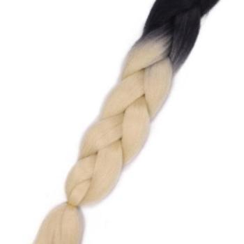 Szintetikus hajfonat (fekete-szőke) kép