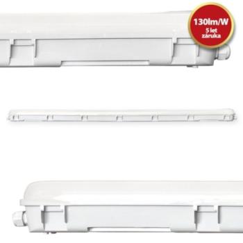 Tesla - LED tri-proof LED light 1200mm, 40W, 230V, 5200lm, 4000K, IP66 kép